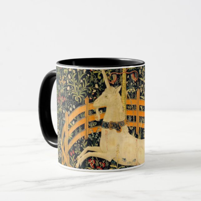 Mug La licorne en captivité (Devant gauche)