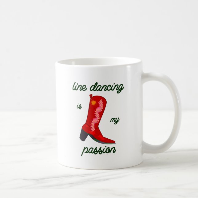 Mug la ligne danse est ma passion (Droite)