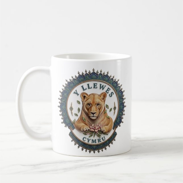 Mug La lionne. Angleterre (Gauche)