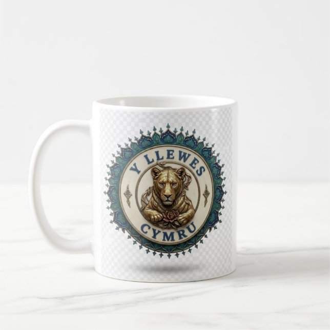 Mug La lionne. Angleterre (Gauche)