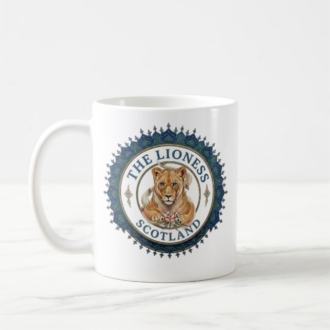 Mug La Lionne. Écosse (Gauche)