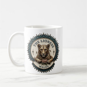 Mug La Lionne. Pays de Galles