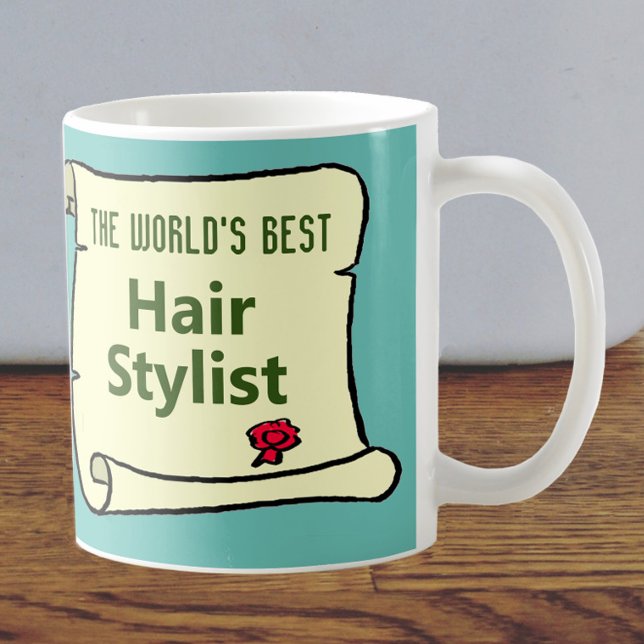 Mug La liste des meilleurs cheveux du monde. (Créateur téléchargé)