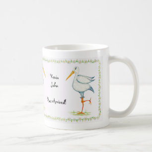 Mug La livraison de cigogne
