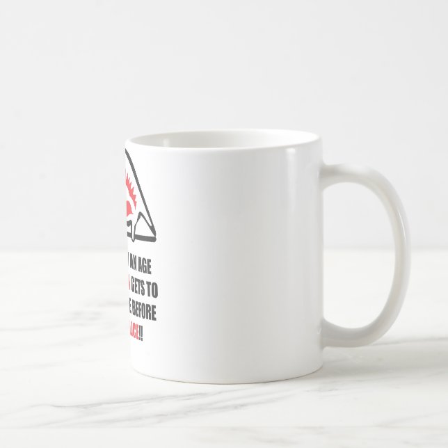 Mug La livraison de pizza (Droite)