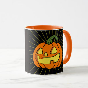 Mug La lumière brille dans l'obscurité Jack-o-lanterne