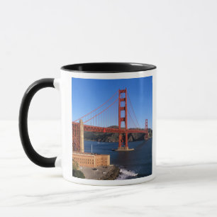 Mug La lumière du matin baigne le Golden Gate Bridge
