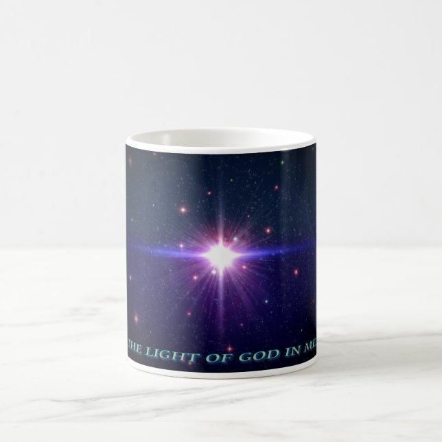 MUG LA LUMIÈRE D'UN DIEU DANS MOI (Centre)