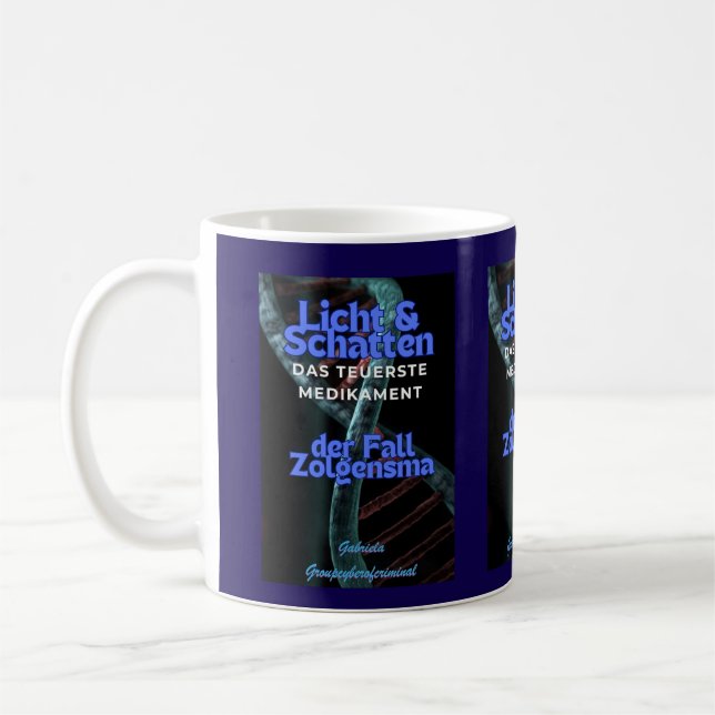 Mug La lumière et l'ombre, le médicament le plus cher (Gauche)