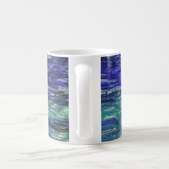 Mug La Lune brille dans l'obscurité (Poignée)