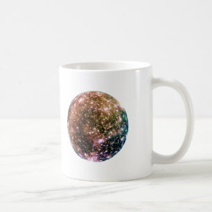 Mug La LUNE de JUPITER de PLANÈTE - ~~ de CALLISTO