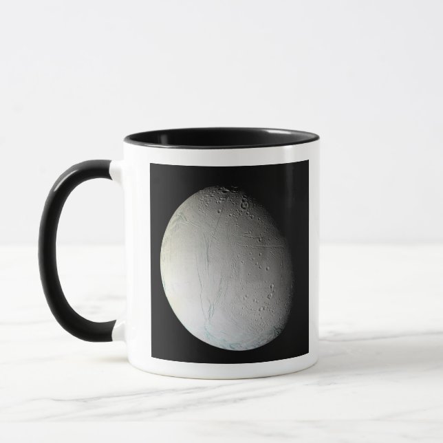 Mug La lune de Saturne Encelade 3 (Gauche)