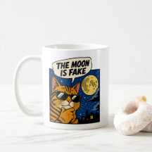 La Lune est Fausse - Chat de Conspiration