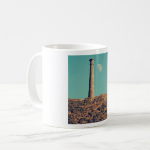 Mug La Lune et une tour : Aberystwyth