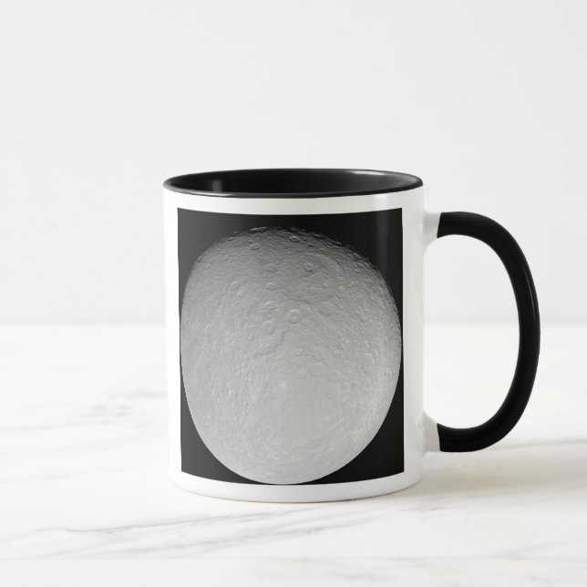 Mug La lune glacée de Saturne Rhea (Droite)