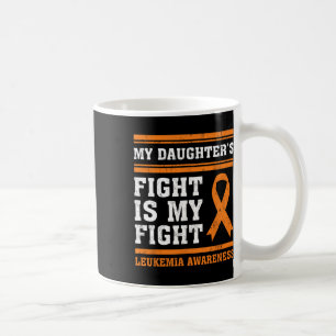 Mug La lutte de la fille est ma lutte contre la leucém