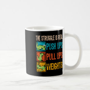 Mug La Lutte Est Vraiment Drôle T-rex Gym D'Exercice F