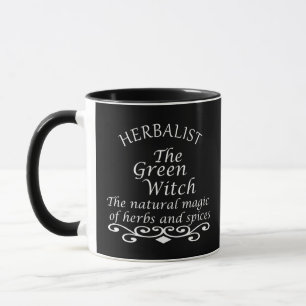 Mug La magie de la sorcière verte herbaliste médecine 