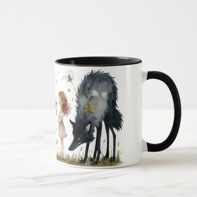 Mug La magie des enfants et le charme des loups (Droite)