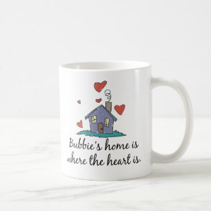 Mug La maison de Bubbie est où le coeur est