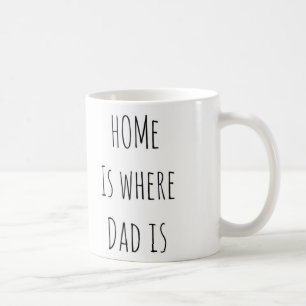Mug La maison de fête des pères est où le papa est