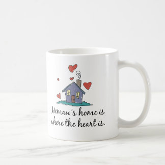 Mug La maison de Memaw est où le coeur est