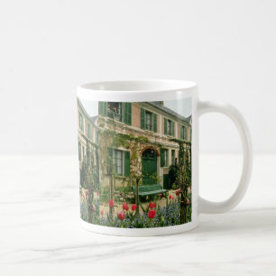 Mug La maison de Monet rouge et le jardin, Giverny,