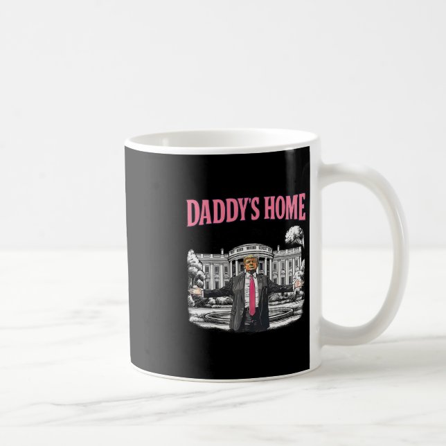 Mug La Maison de Papa Maison Blanche 2025 Président Tr (Droite)