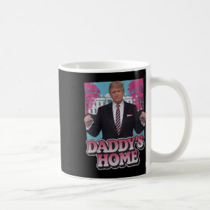 Mug La maison de papa prend l'Amérique Ck drôle rose D