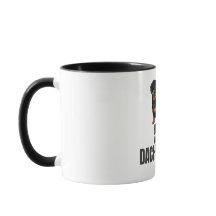 La maison est là où est le café Black & Tan Dachsh