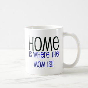 Mug La maison est là où la maman est