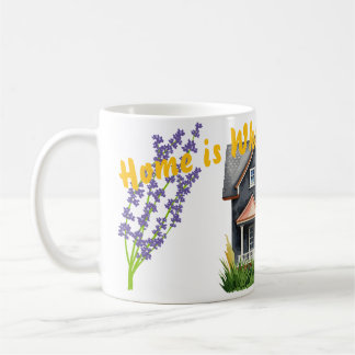 Mug La maison est là où le coeur est