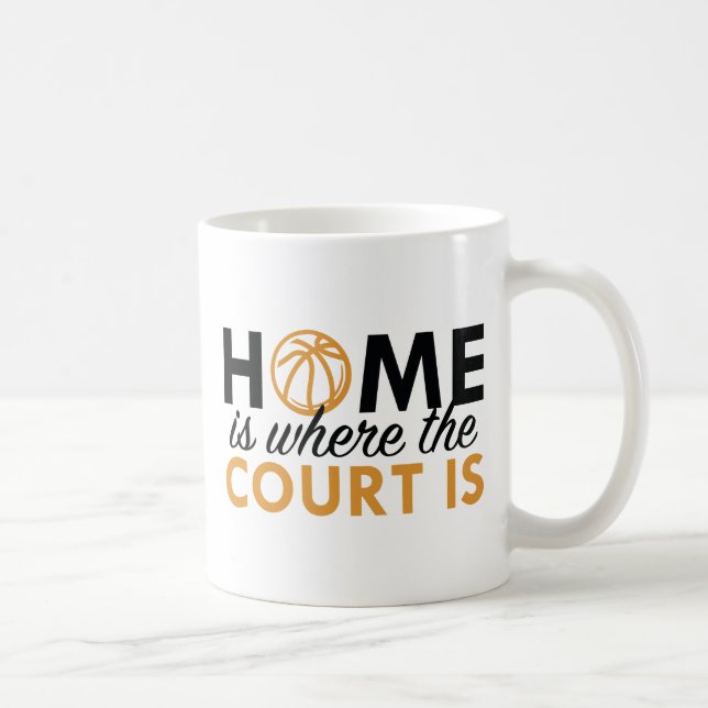 Mug La Maison Est Là Où Se Trouve La Cour (Droite)