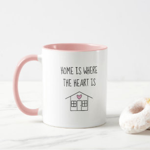 Mug La maison est le coeur