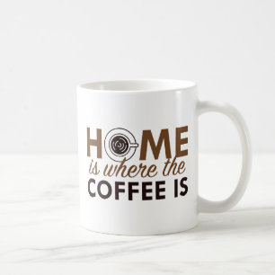 Mug La Maison Est L'Endroit Où Est Le Café