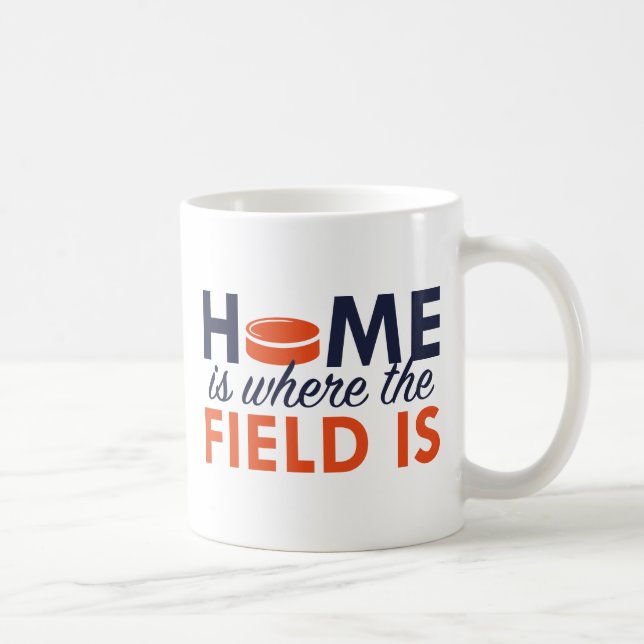 Mug La maison est où est le terrain (Droite)