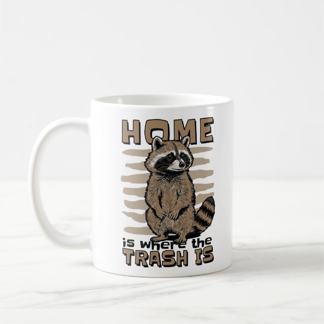 MUG LA MAISON EST OÙ SE TROUVE LE TRASH (Gauche)