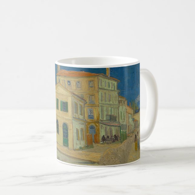Mug La Maison Jaune - Vincent van Gogh (Devant droit)