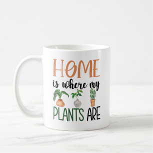 Mug La maison où mes Plantes sont