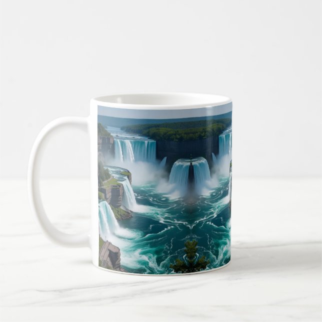 Mug "La Majesté de la nature dans vos mains - Niagara" (Gauche)