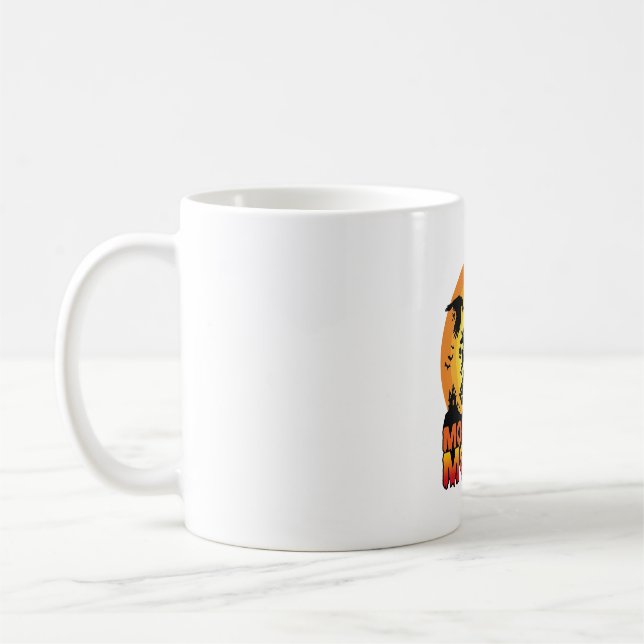 Mug La maman des monstres Halloween Monstre Fantôme Sq (Gauche)