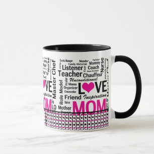 Mug La MAMAN est AMOUR, le jour de mère,