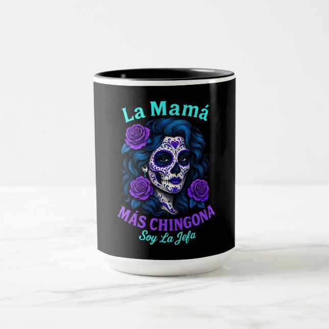 Mug La Maman La Plus Géniale Drôle Maman Espagnole (Centre)