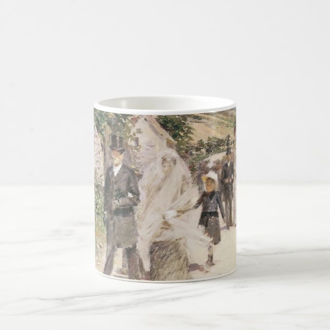 Mug La Marche Nuptiale par Robinson, Jeunes Mariés Vin (Centre)