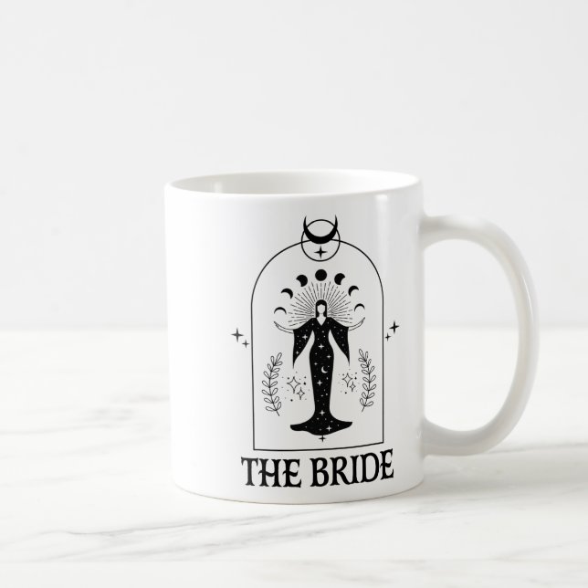 Mug La mariée Coven sorcière gothique Bachelorette app (Droite)