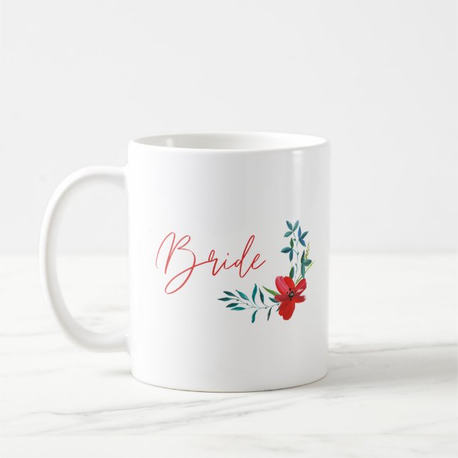 Mug La mariée de l'enterrement de vie de jeune fille (Gauche)