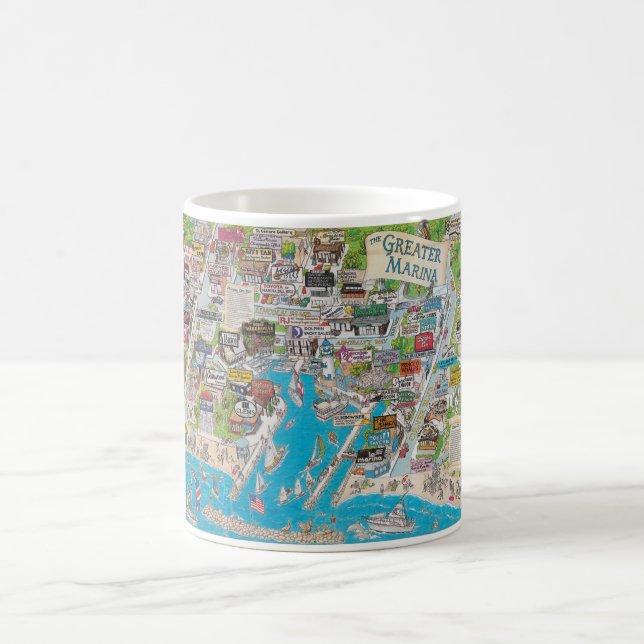 Mug La marina plus grande (Centre)