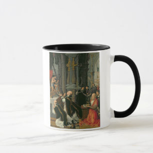 Mug La masse de St Gregory (huile sur la toile)