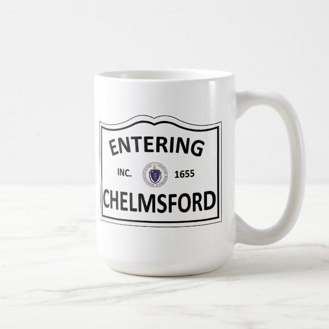 Mug La masse mA Townie de ville natale de CHELMSFORD (Droite)