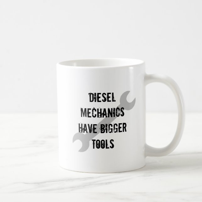 Mug La mécanique de Diesal a de plus grands outils (Droite)